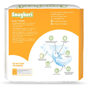 Snugberi Diaper Size 1 New Born 2-5Kg - Mega Pack 80's