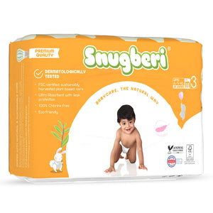 Snugberi Diaper Size 3 Medium 6-9 kg 28's
